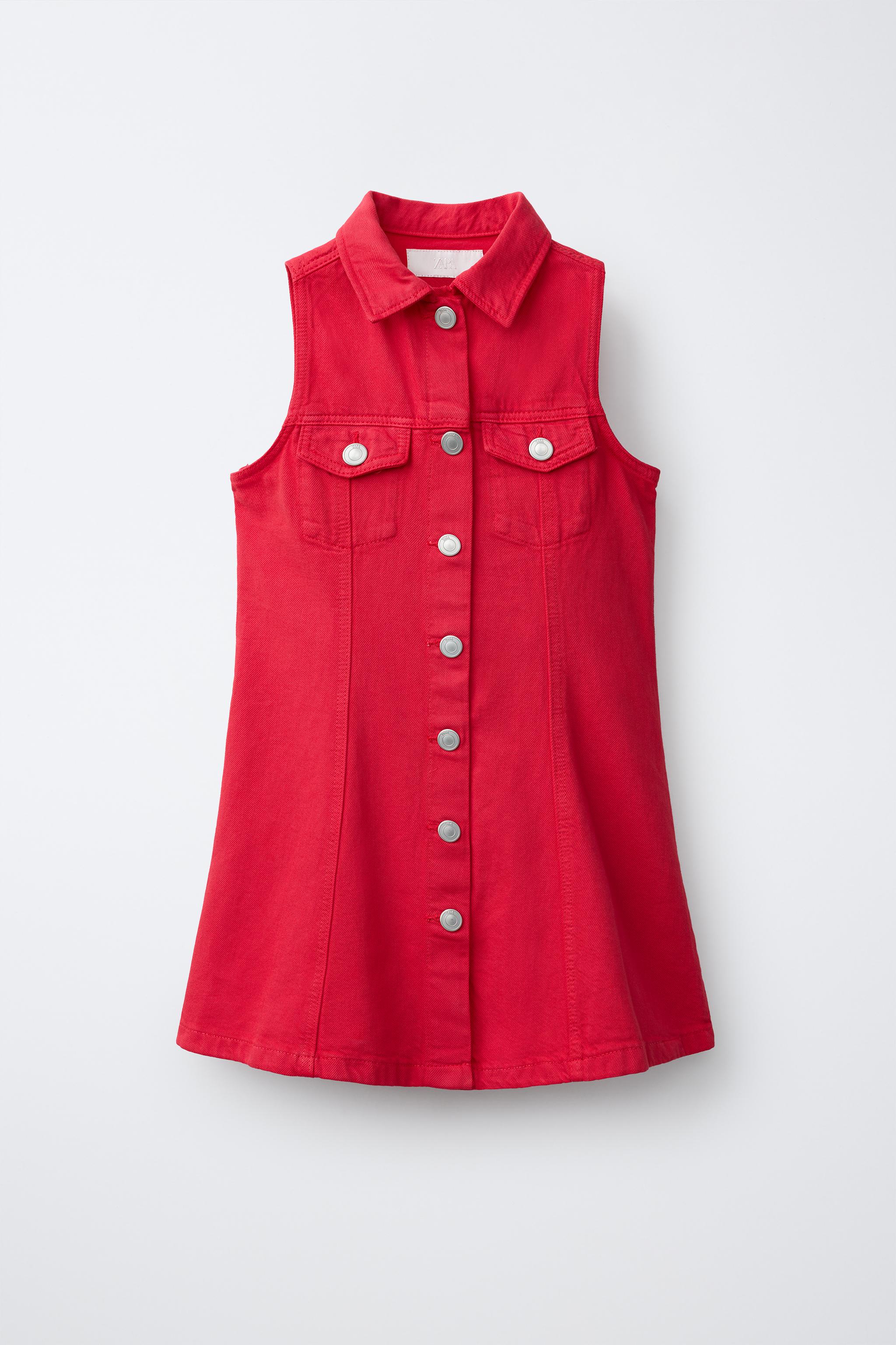 ROBE EN DENIM À BOUTONS